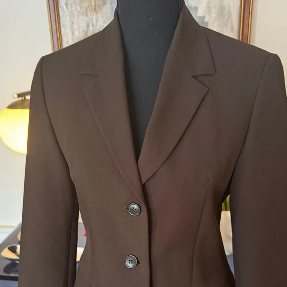 United Colors Of Benetton Dark Brown Women's Blazer - Picture 2 of 9